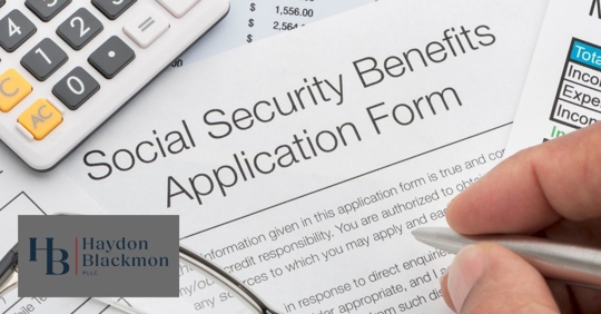 social security benefits application form